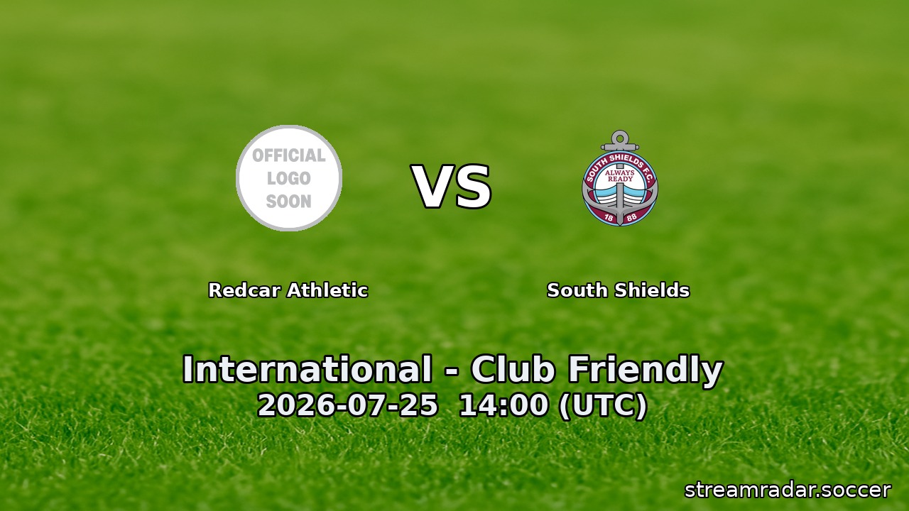 Redcar Athletic vs South Shields
