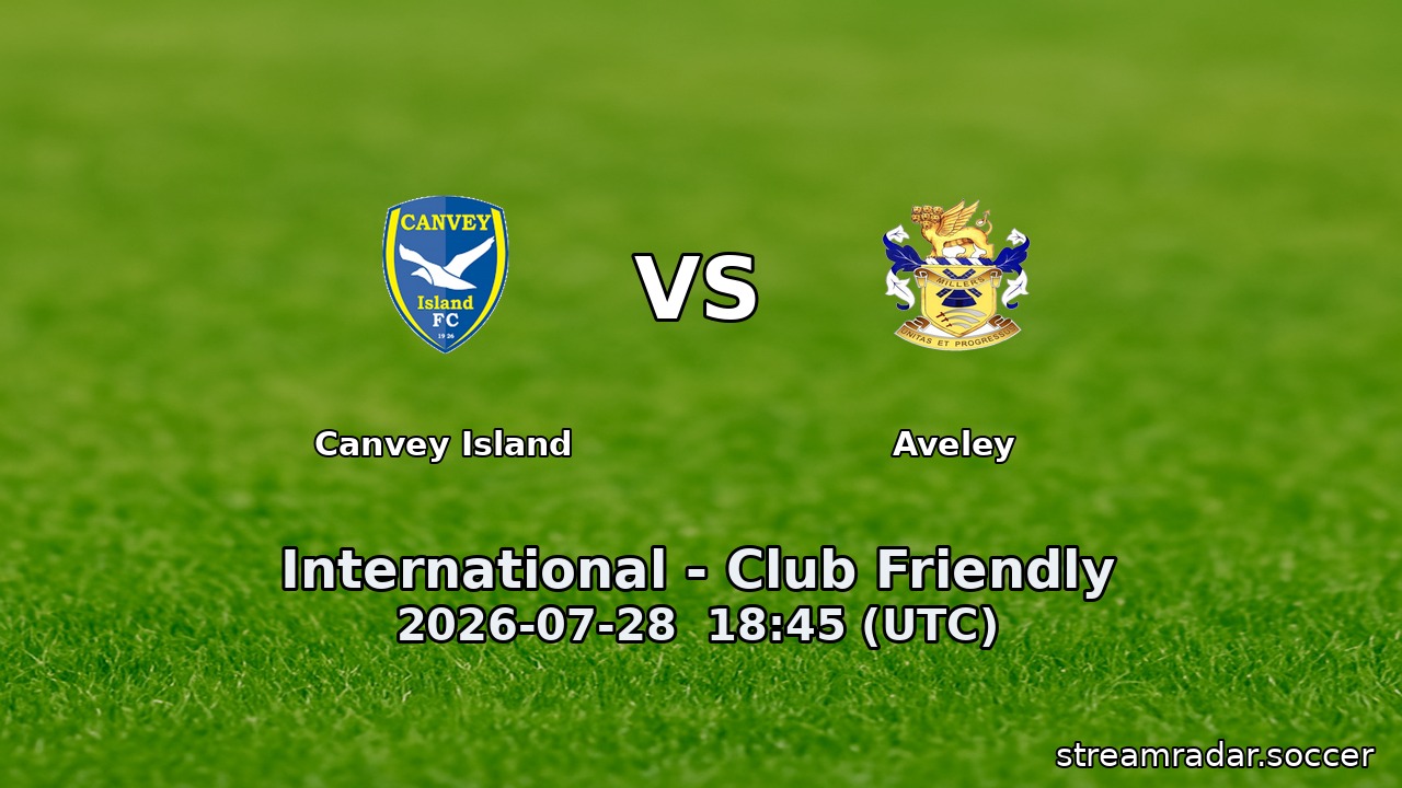Canvey Island vs Aveley