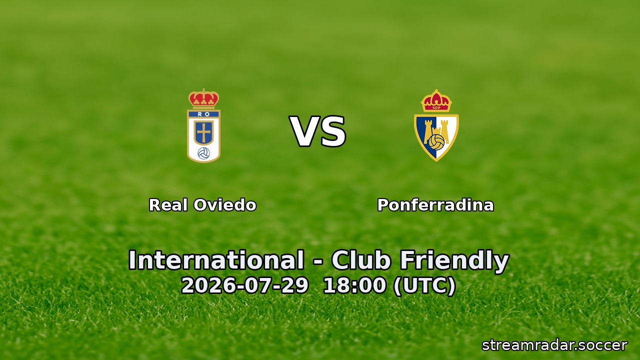 Real Oviedo vs Ponferradina