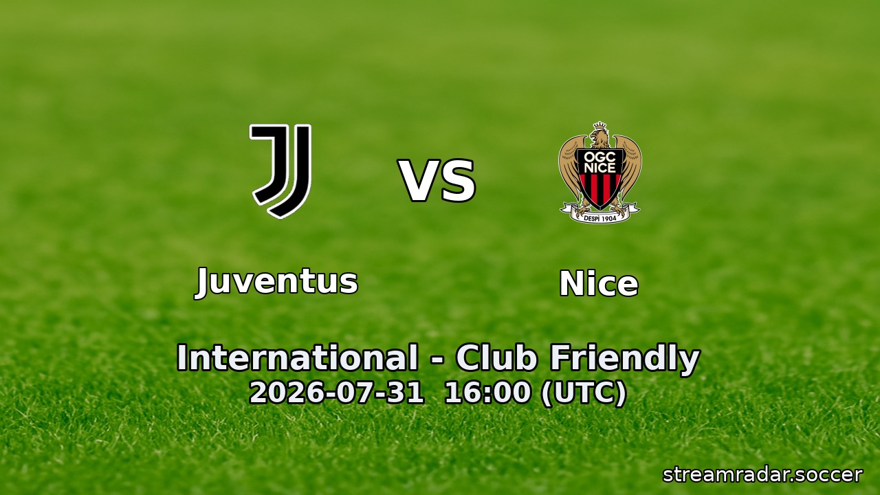 Juventus vs Nice