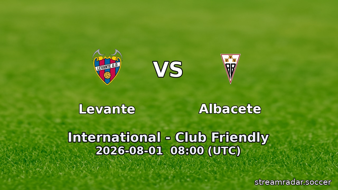 Levante vs Albacete