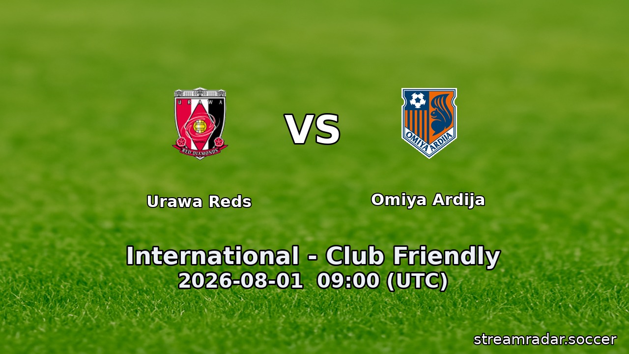 Urawa Reds vs Omiya Ardija