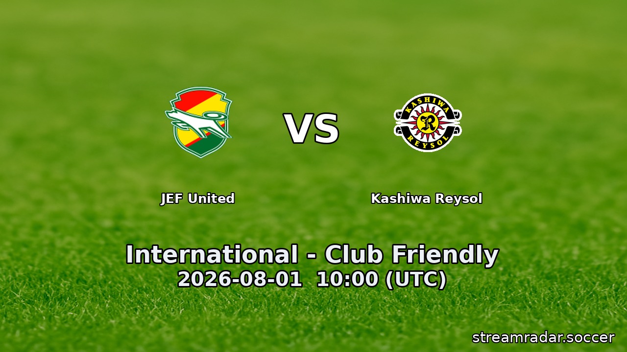 JEF United vs Kashiwa Reysol