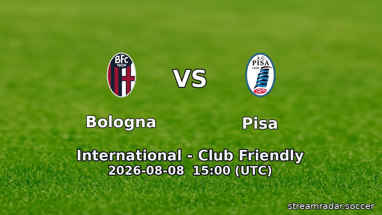Bologna vs Pisa