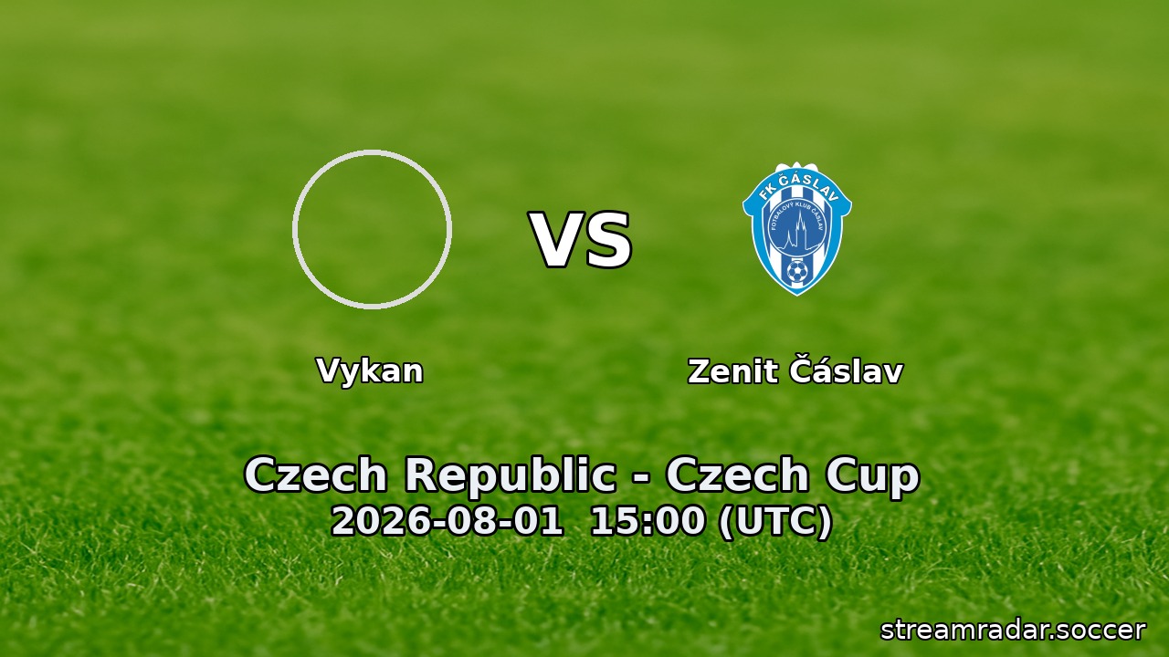 Vykan vs Zenit Čáslav