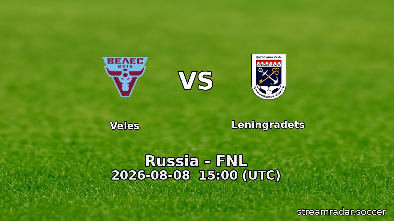 Veles vs Leningradets