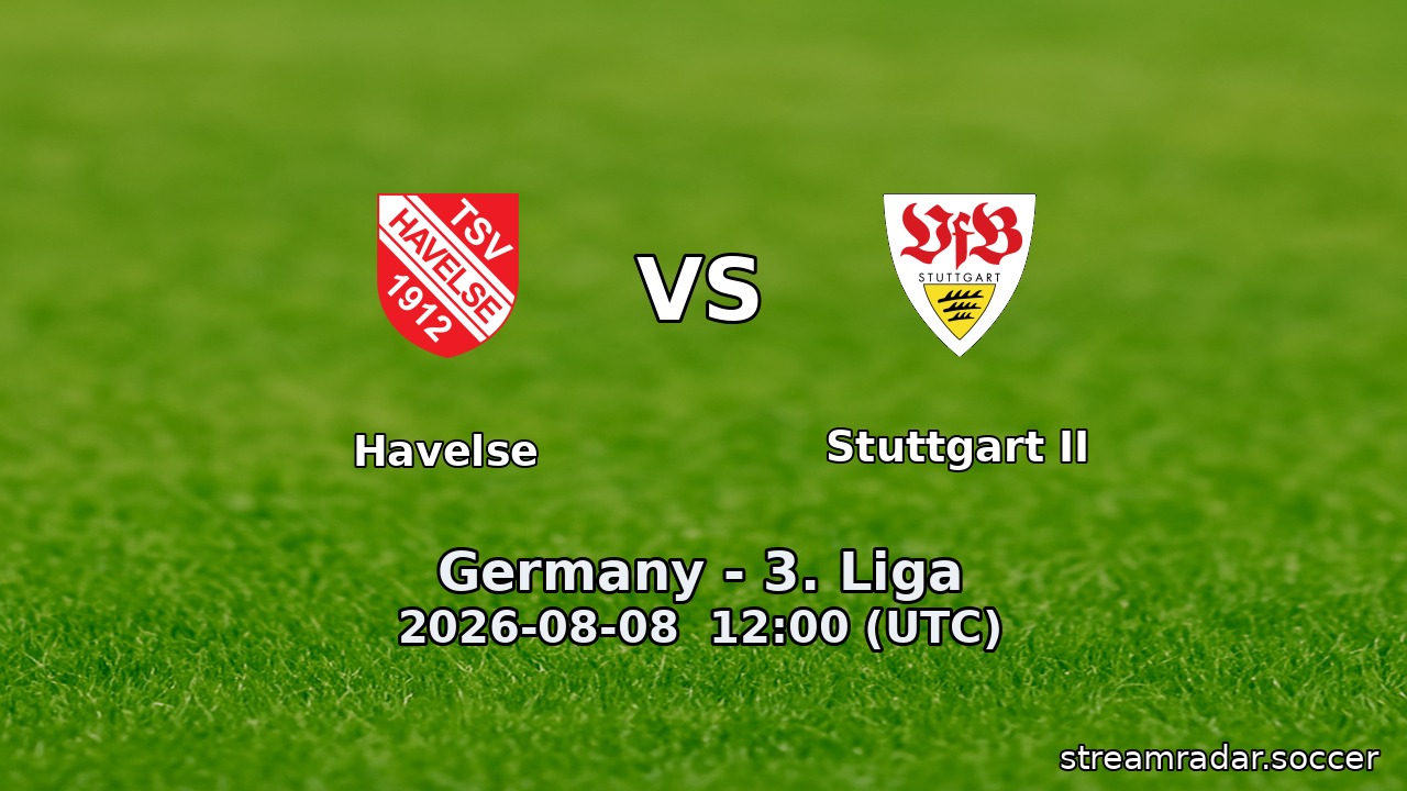 Havelse vs Stuttgart II