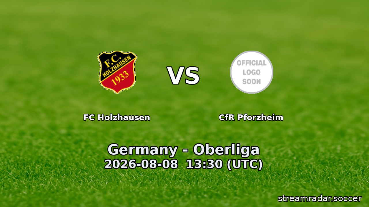 FC Holzhausen vs CfR Pforzheim