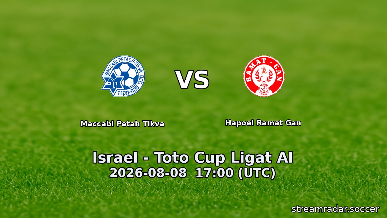 Maccabi Petah Tikva vs Hapoel Ramat Gan