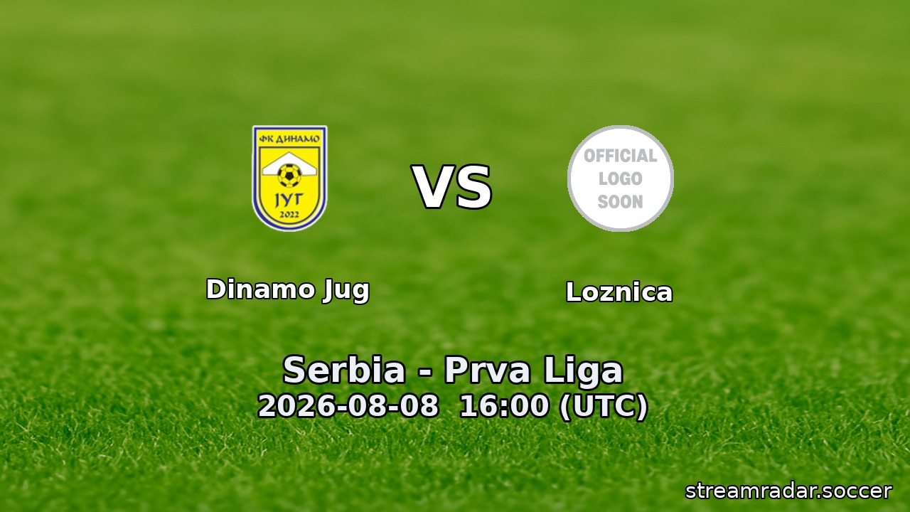 Dinamo Jug vs Loznica