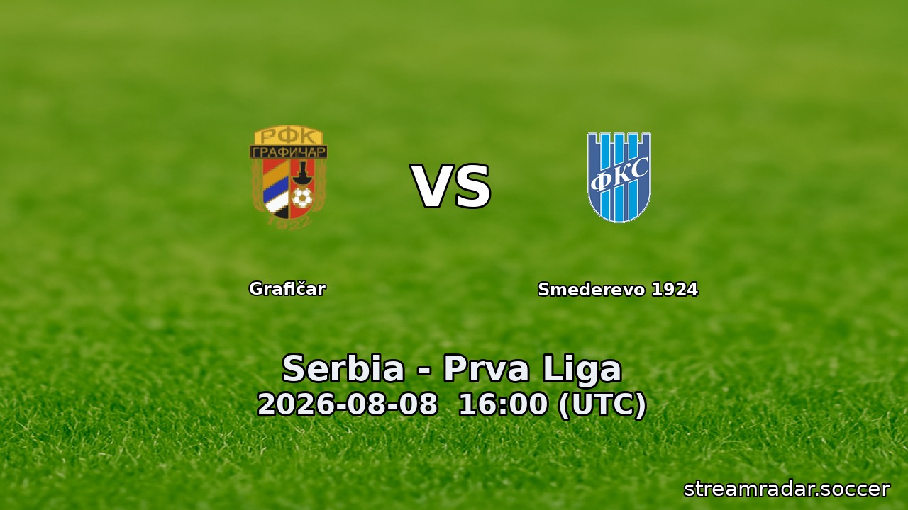 Grafičar vs Smederevo 1924