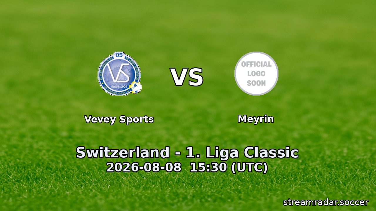 Vevey Sports vs Meyrin
