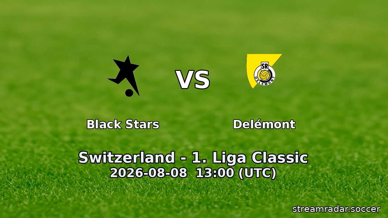 Black Stars vs Delémont