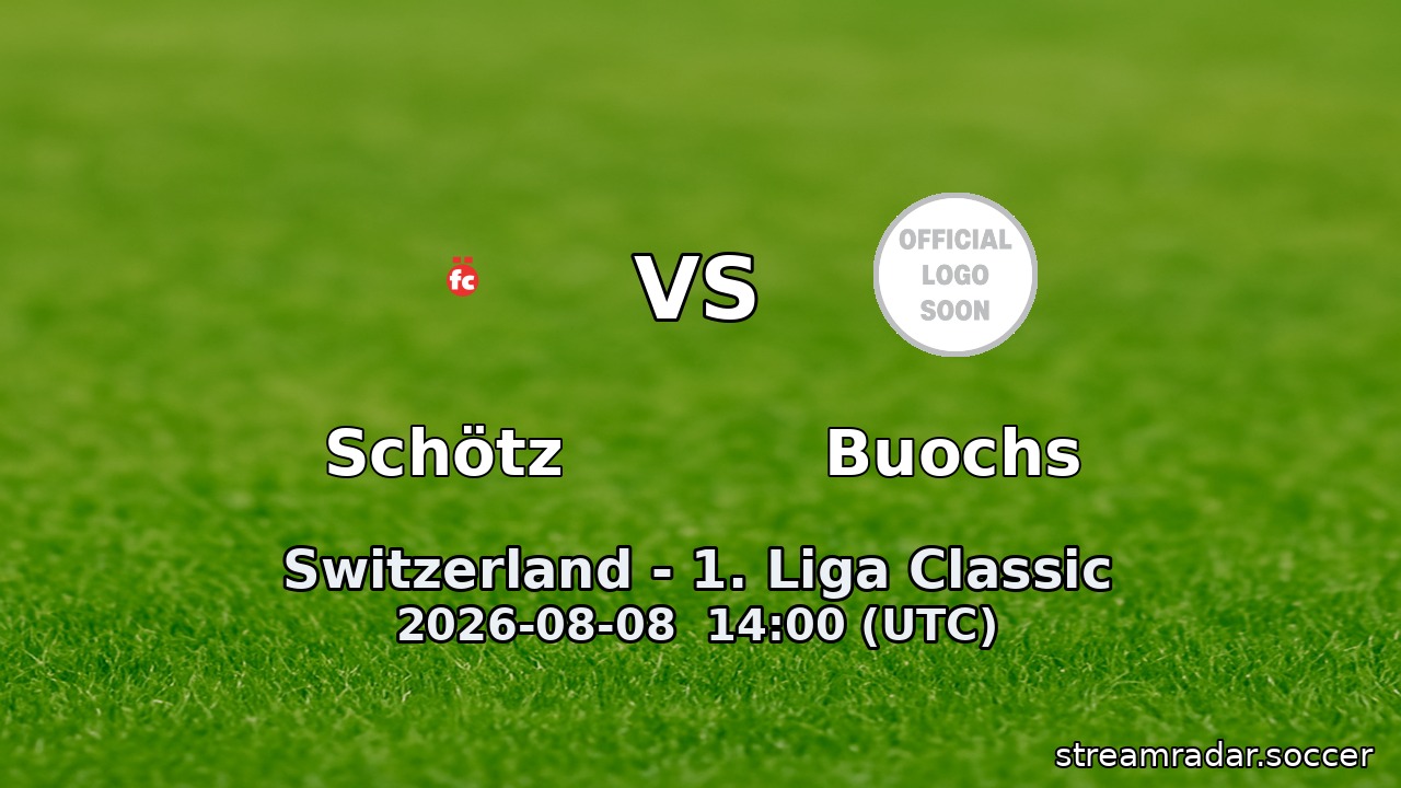Schötz vs Buochs