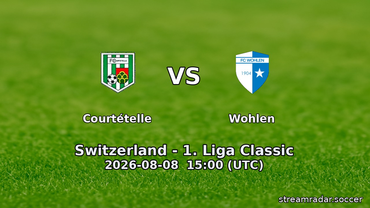 Courtételle vs Wohlen