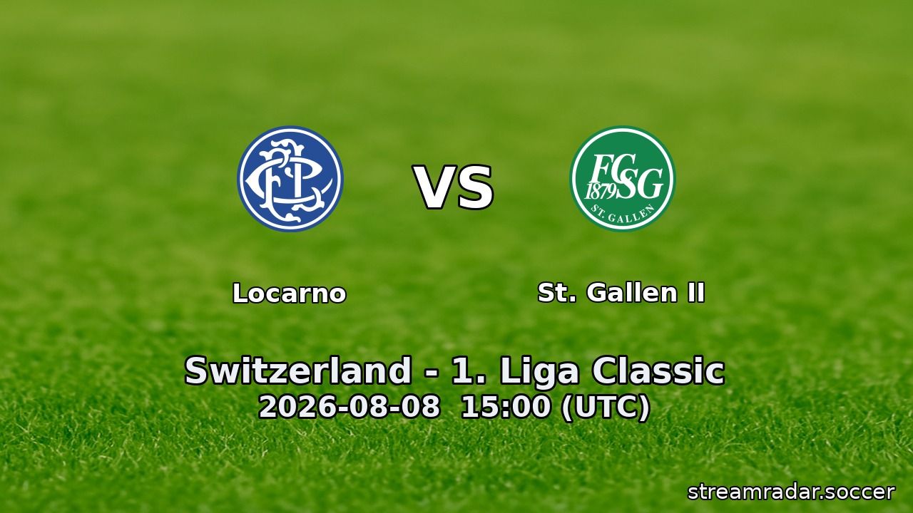 Locarno vs St. Gallen II