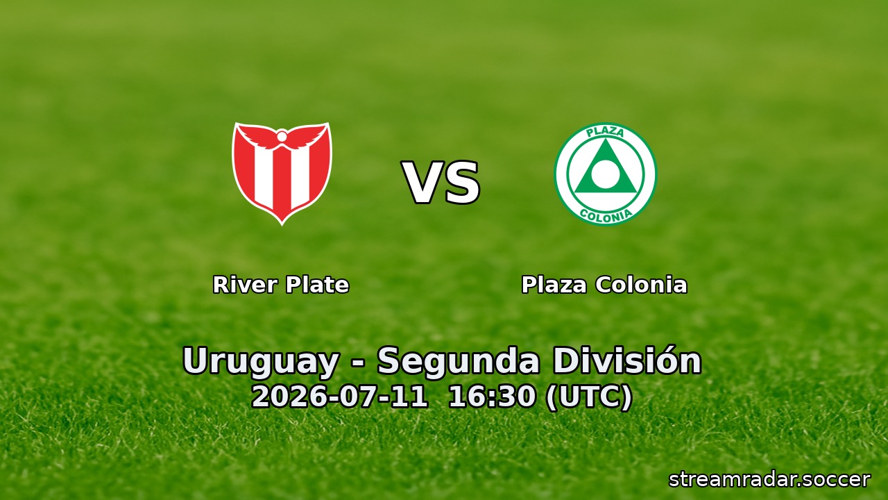 River Plate vs Plaza Colonia
