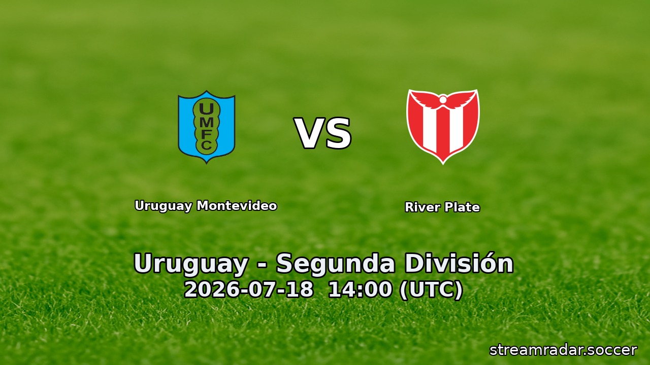 Uruguay Montevideo vs River Plate