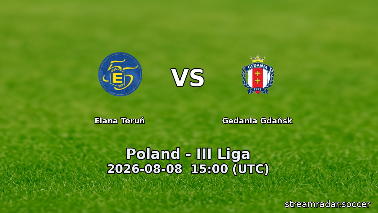 Elana Toruń vs Gedania Gdańsk