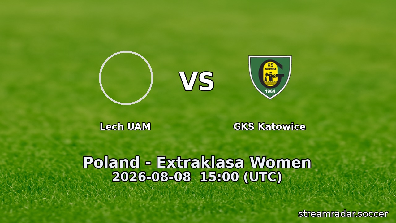 Lech UAM vs GKS Katowice