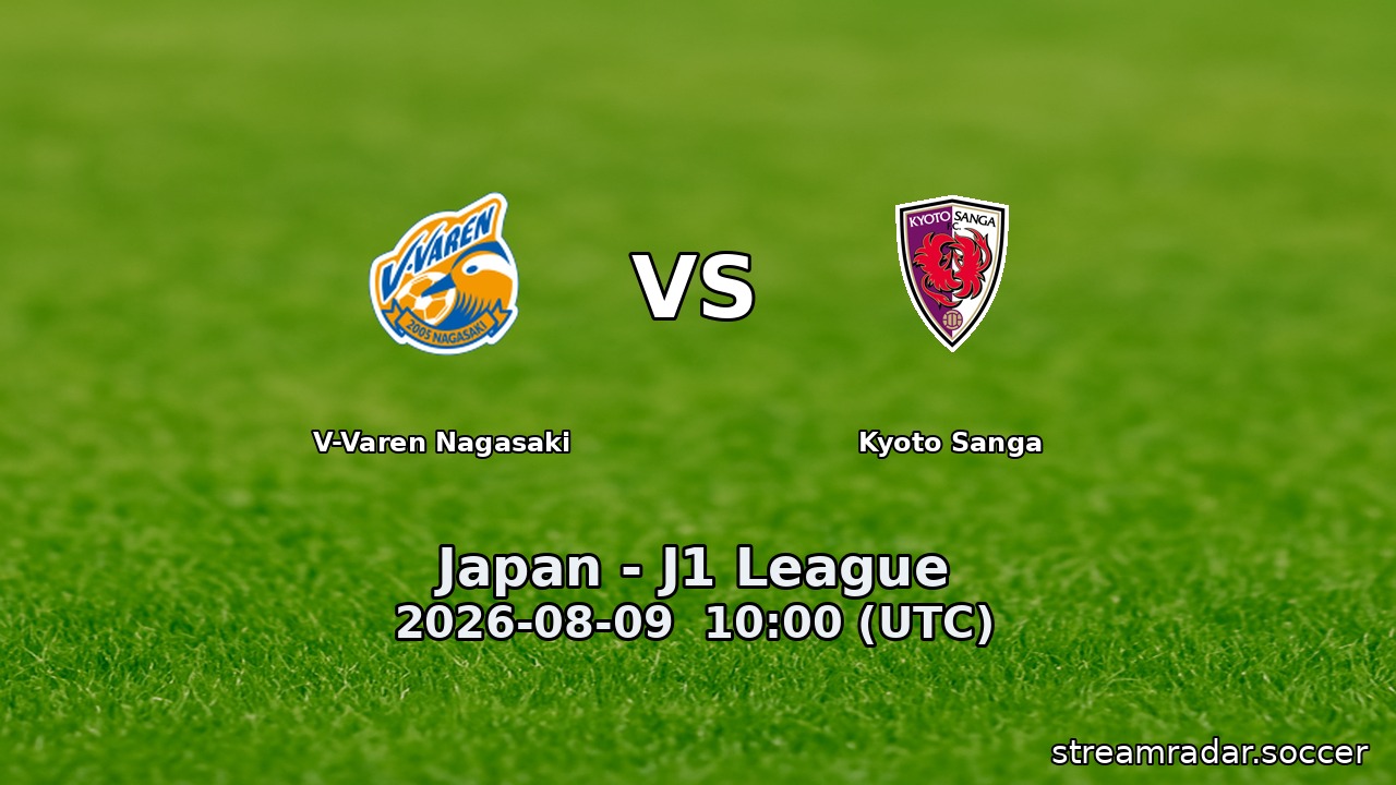 V-Varen Nagasaki vs Kyoto Sanga