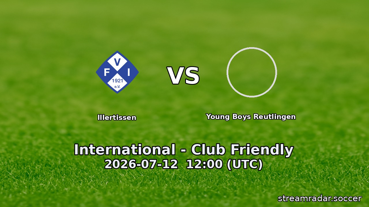 Illertissen vs Young Boys Reutlingen