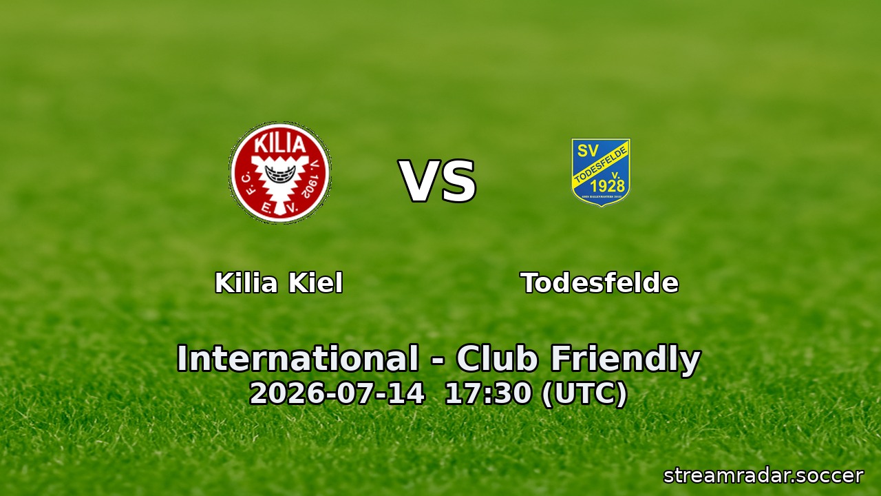 Kilia Kiel vs Todesfelde