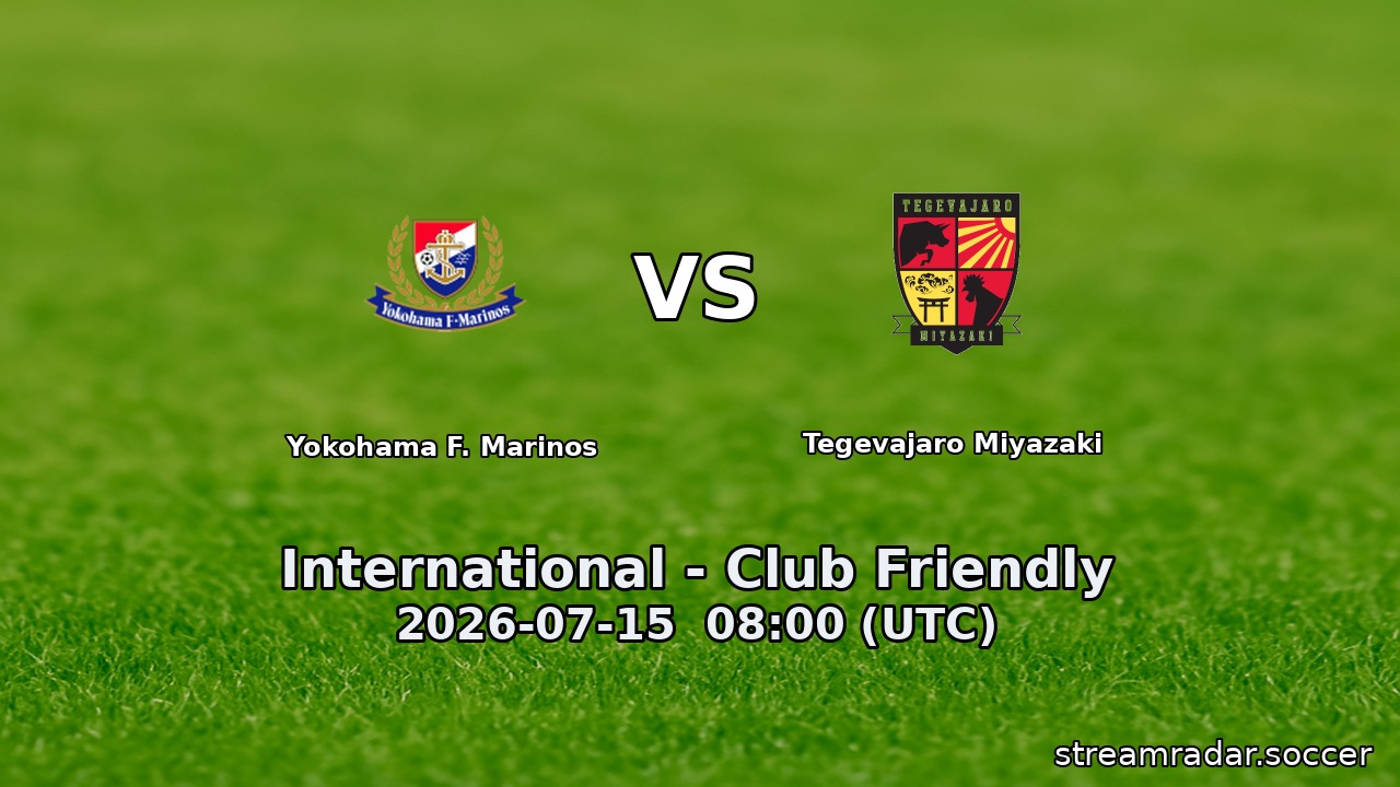 Yokohama F. Marinos vs Tegevajaro Miyazaki