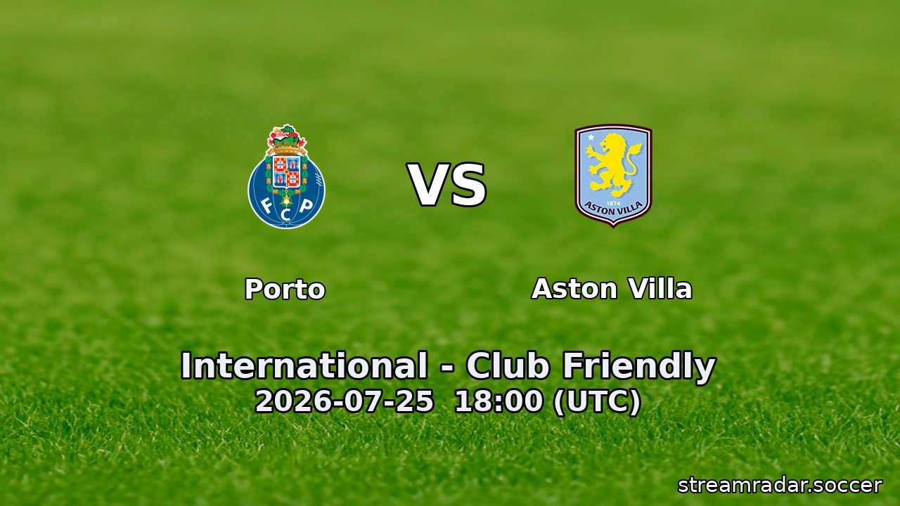 Porto vs Aston Villa