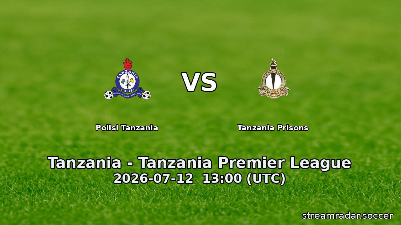 Polisi Tanzania vs Tanzania Prisons