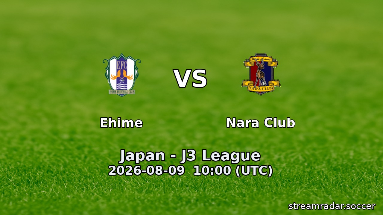 Ehime vs Nara Club