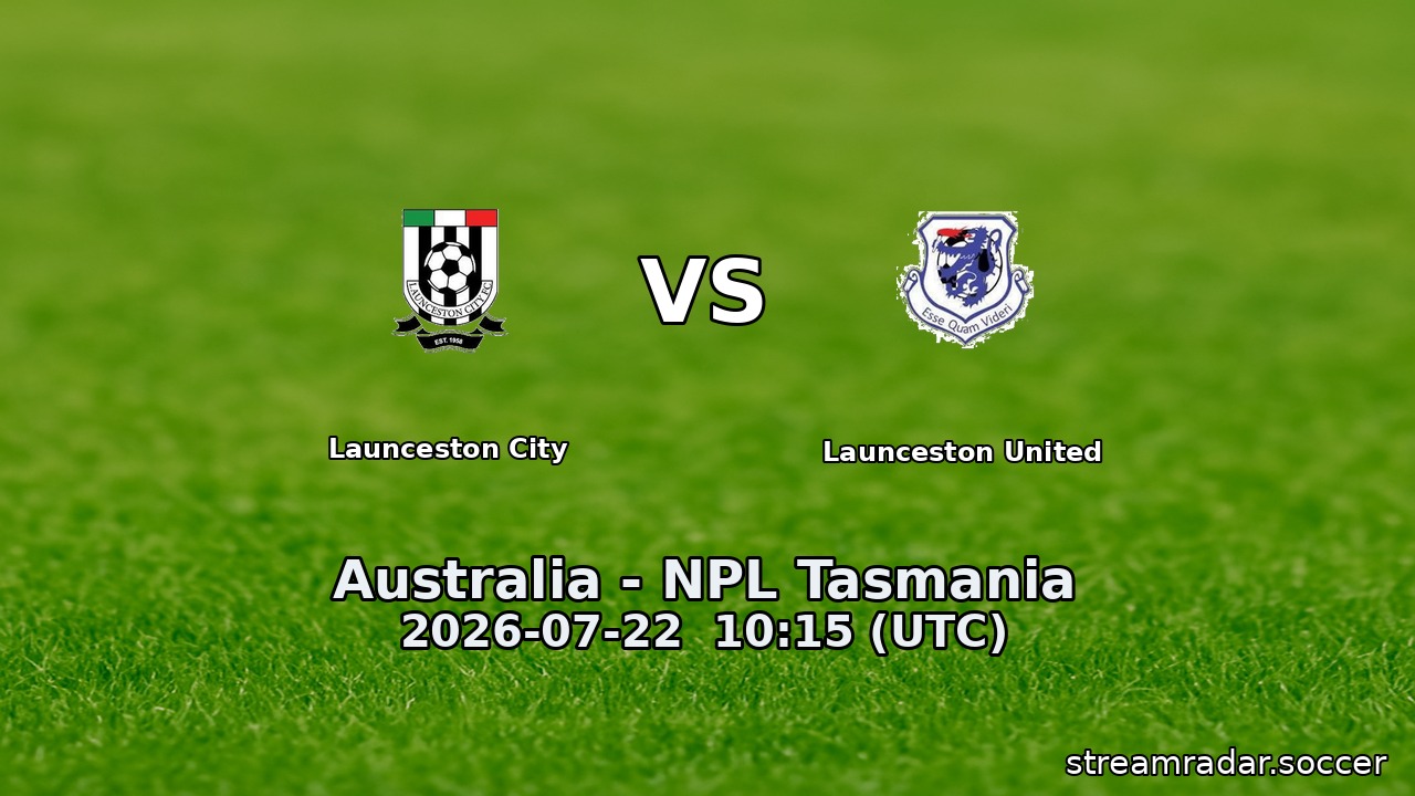 Launceston City vs Launceston United