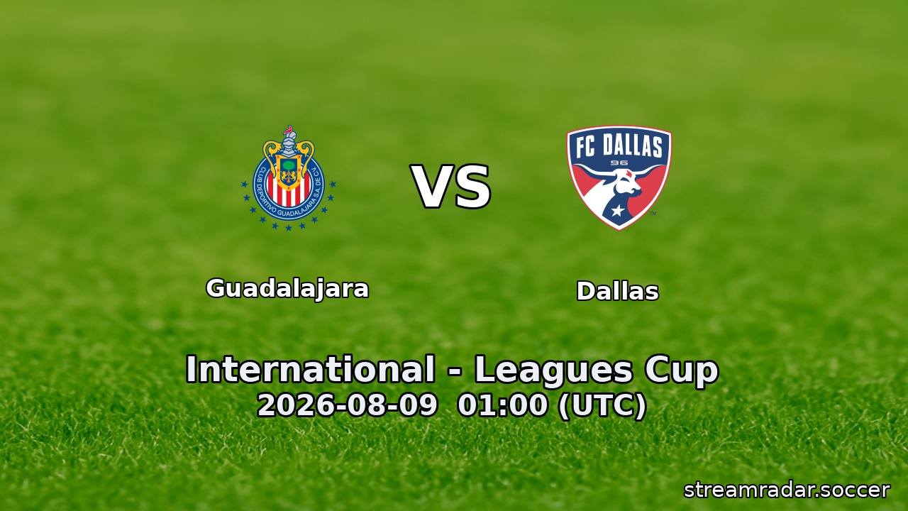 Guadalajara vs Dallas