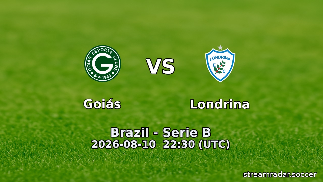 Goiás vs Londrina