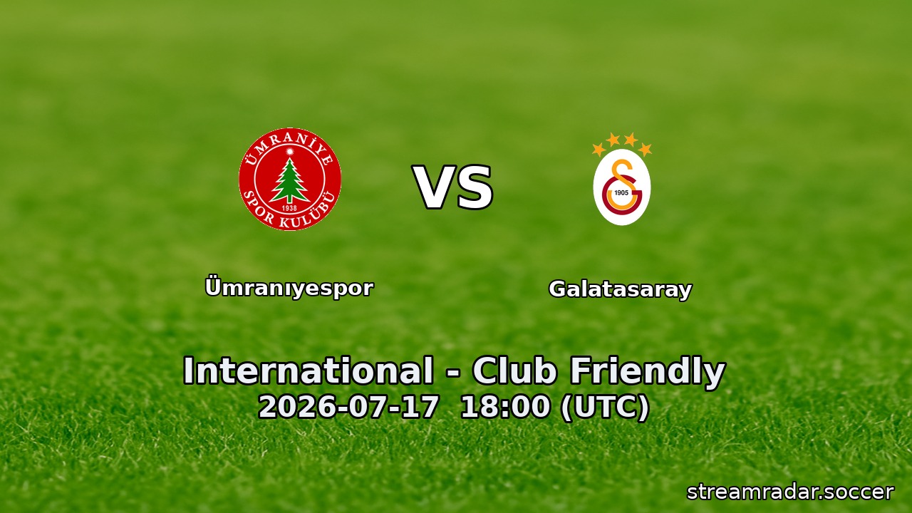 Ümranıyespor vs Galatasaray