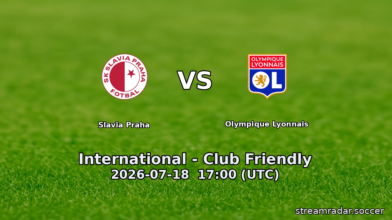 Slavia Praha vs Olympique Lyonnais