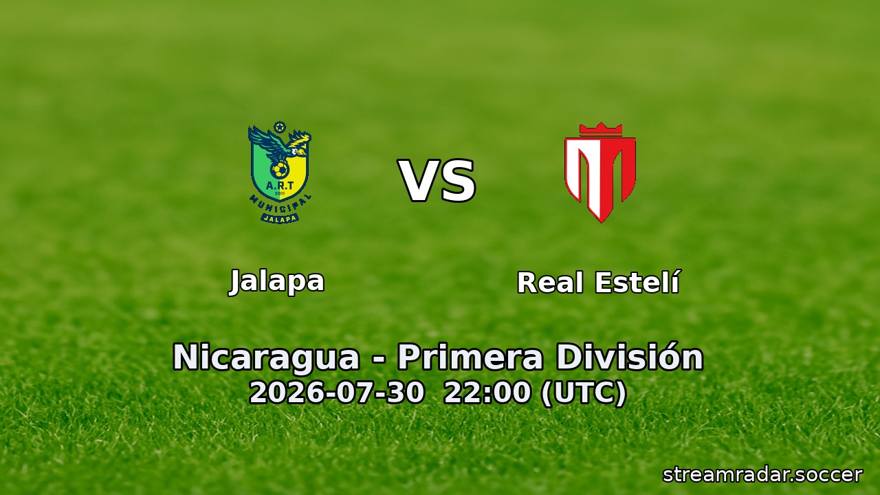 Jalapa vs Real Estelí