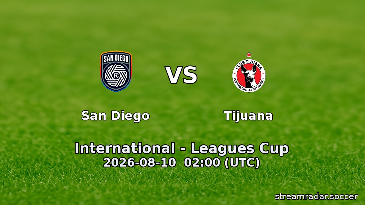 San Diego vs Tijuana