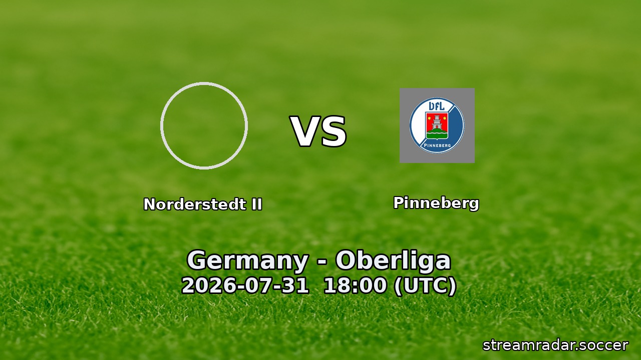 Norderstedt II vs Pinneberg