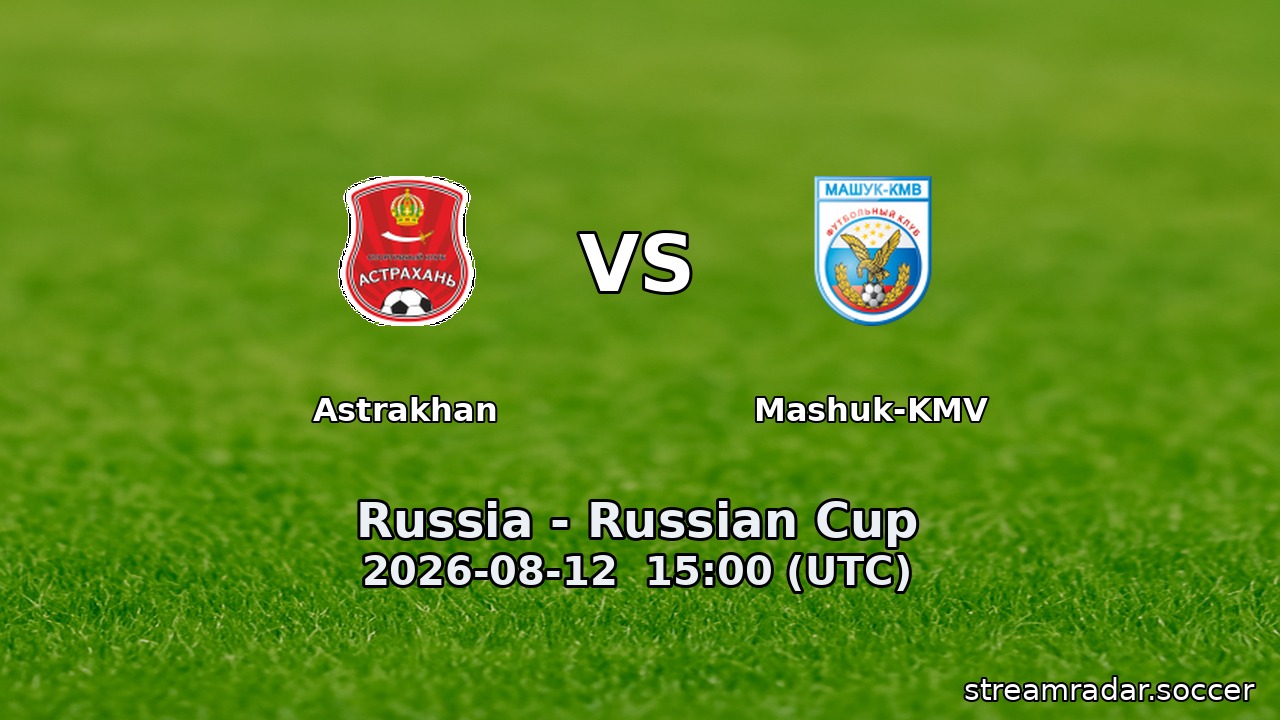 Astrakhan vs Mashuk-KMV
