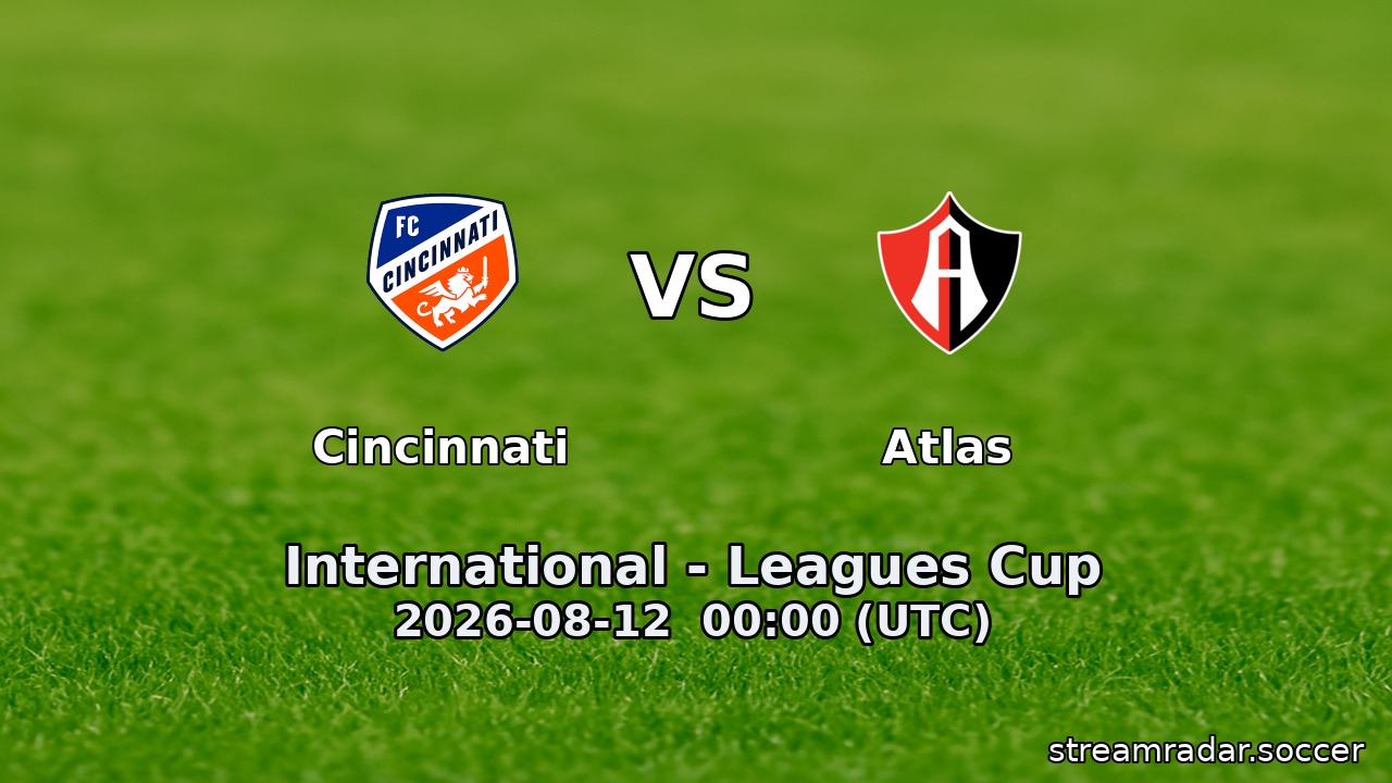Cincinnati vs Atlas