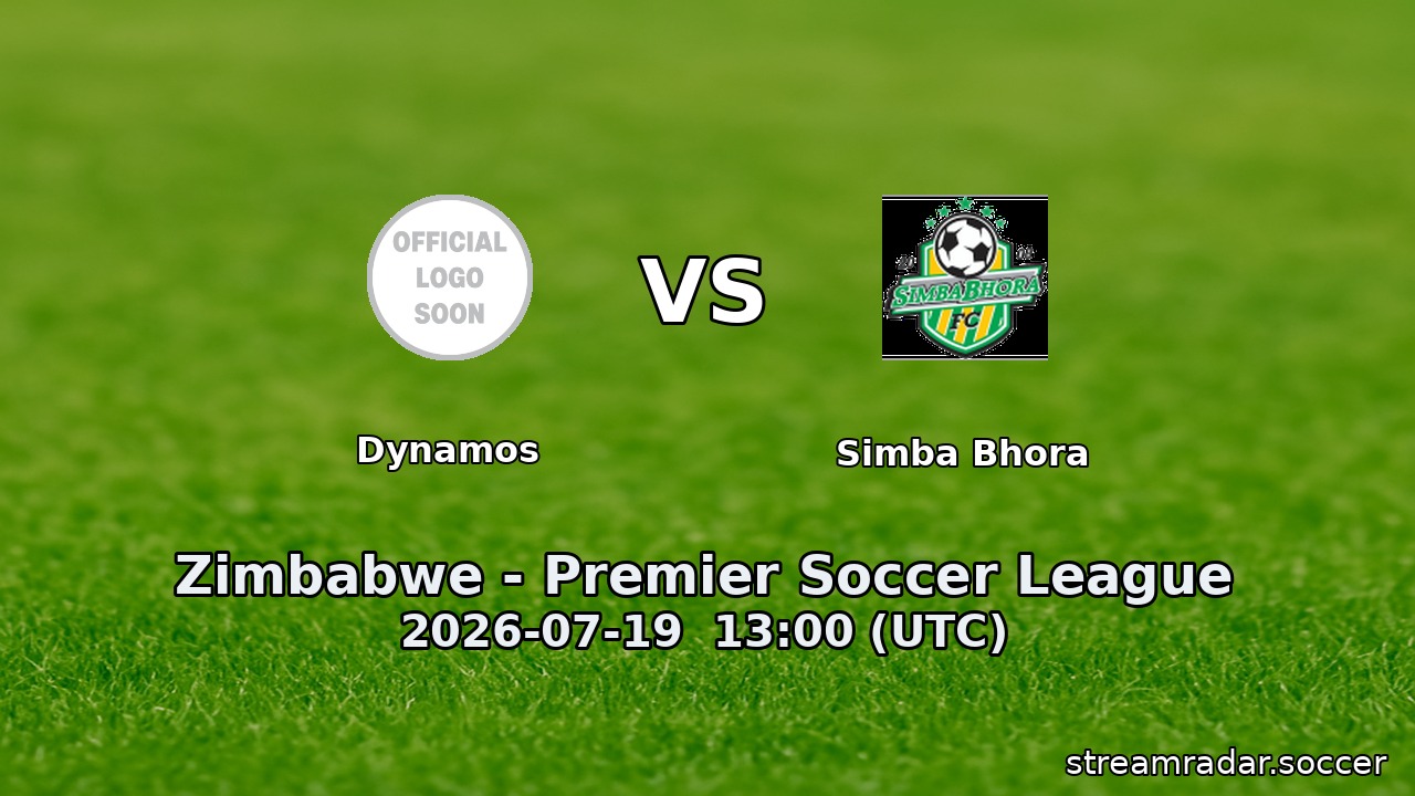 Dynamos vs Simba Bhora