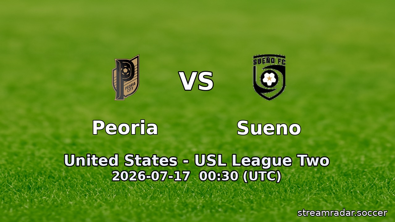 Peoria vs Sueno