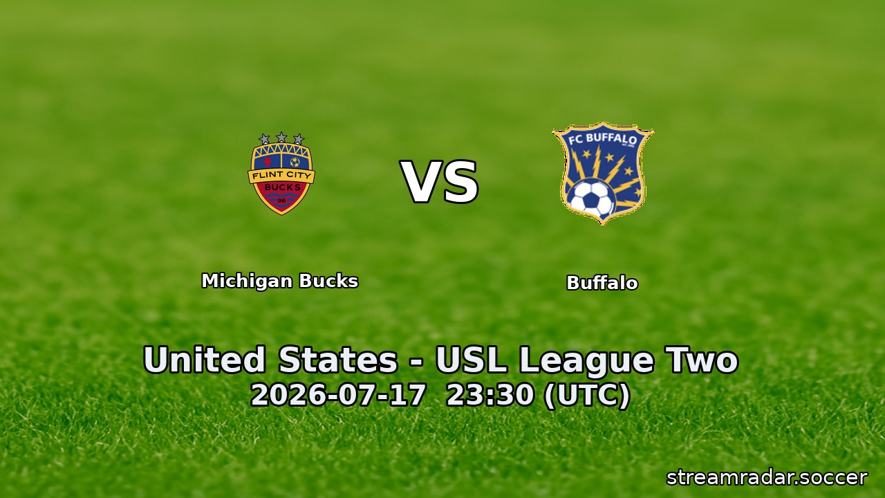 Michigan Bucks vs Buffalo