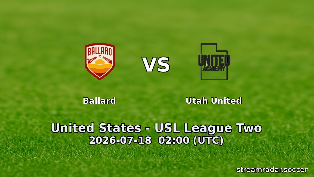Ballard vs Utah United