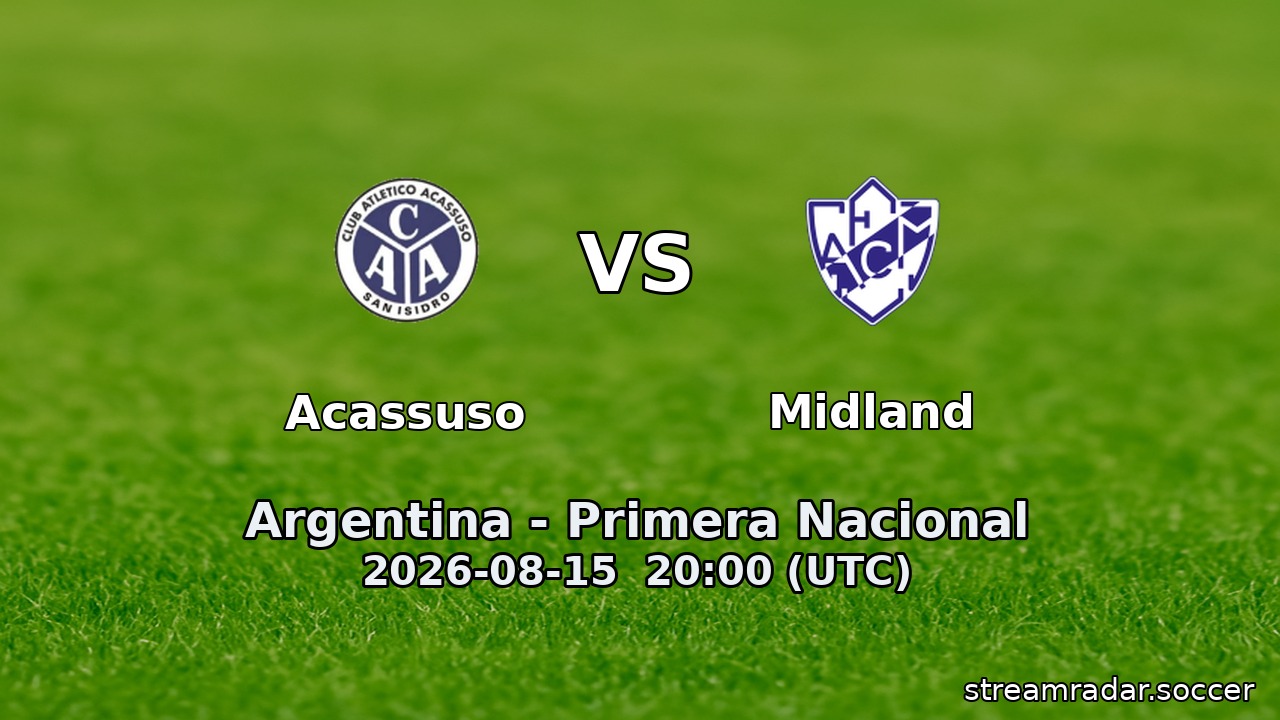 Acassuso vs Midland