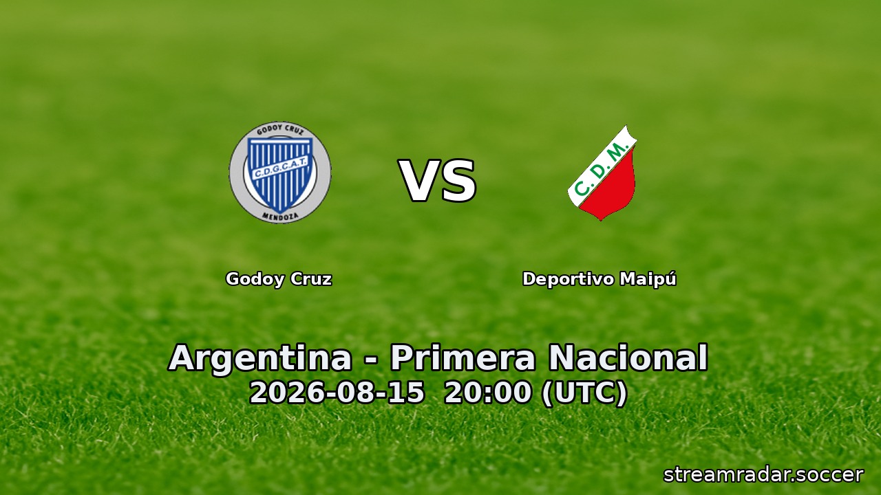 Godoy Cruz vs Deportivo Maipú