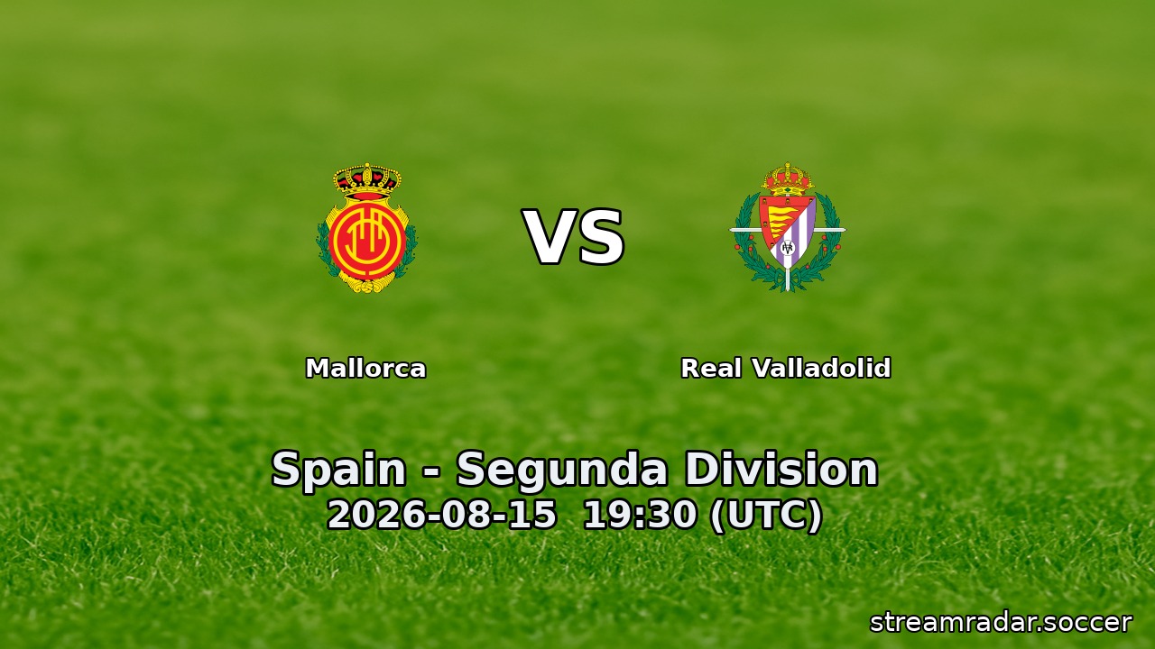 Mallorca vs Real Valladolid