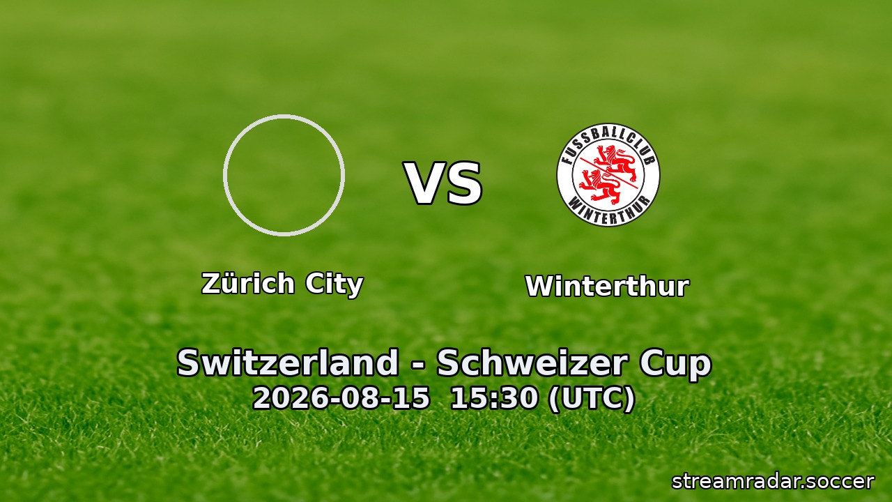 Zürich City vs Winterthur