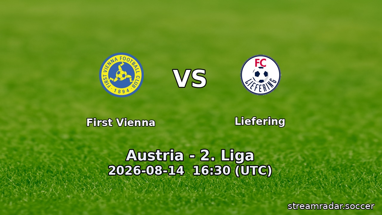 First Vienna vs Liefering